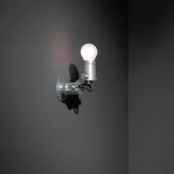 Super Modular Nomad Minimal Surface Adjustable Ultra Short 1x A60 E27 Aluminium Matt