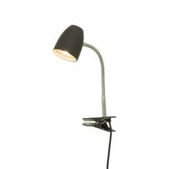 Aneta Lighting SANDNES Klämlampa, Svart/krom