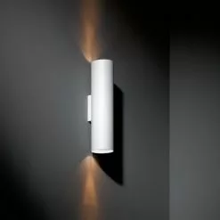 Super Modular Nude Wall Up/Down 70 2x LED PAR20 E27 2700K Medium Leading Edge White Structure