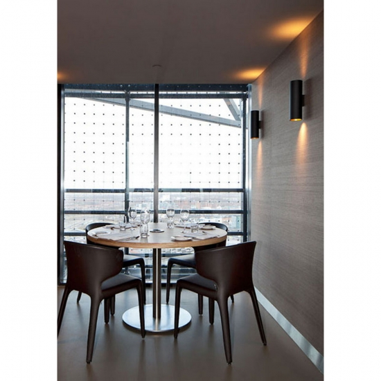 Super Modular Lotis Tube Wall Up/Down 85 2x LED GU10 2700K Leading Edge White Structure - Gold Anodised - Bild 3