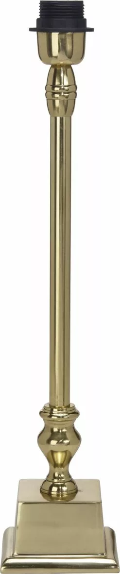 PRHome Linné Lampfot Guld 50cm