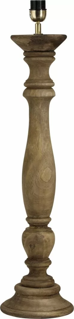 PRHome Lodge Lampfot Aged Brown 78cm
