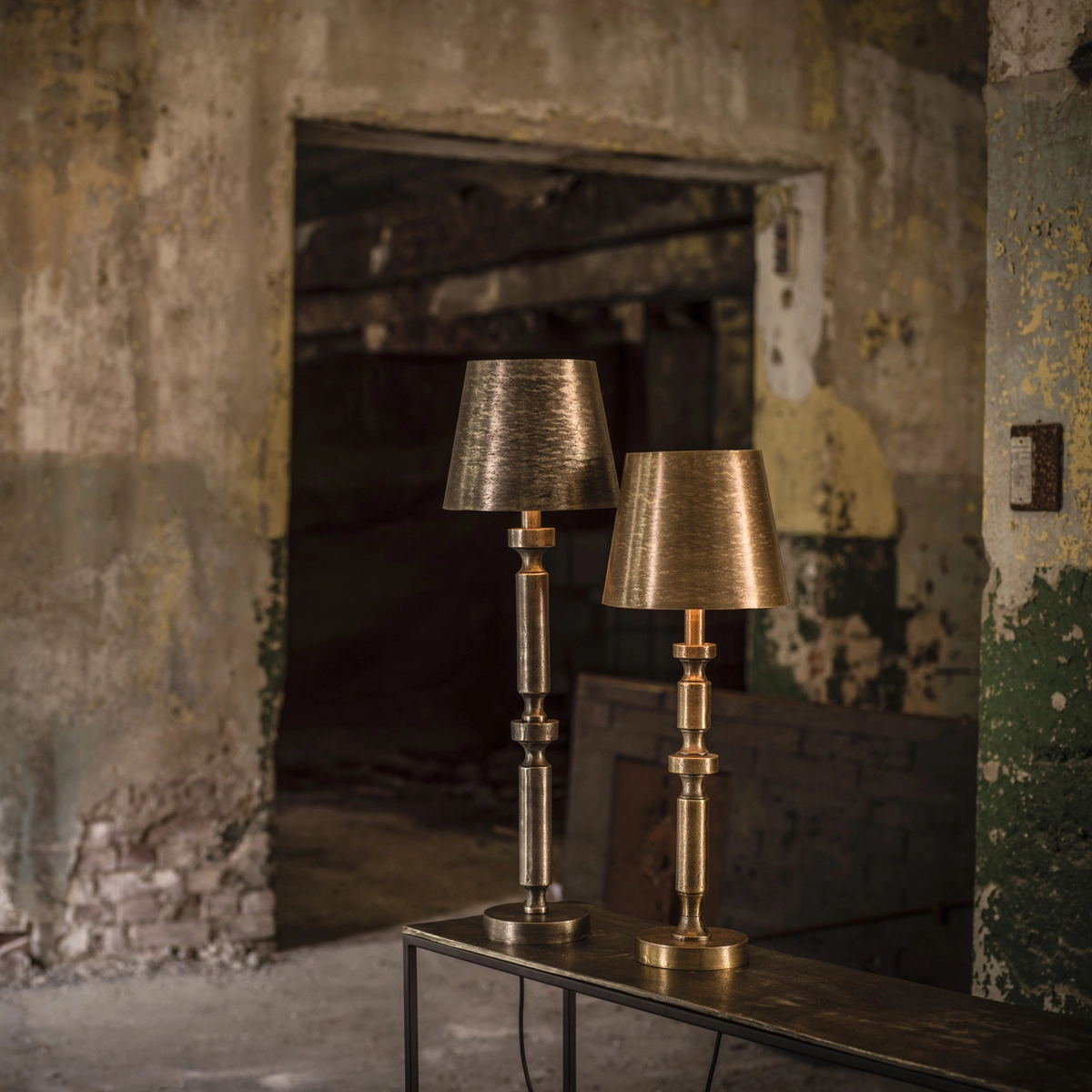 PRHome Balder Lampfot Råsilver 56cm - Bild 2