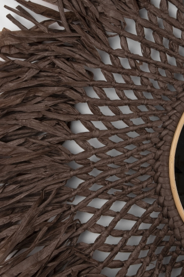 Globen Lighting Vägg Boho Spegel Brun - Bild 2