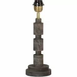 PRHome William Lampfot Grå 27cm