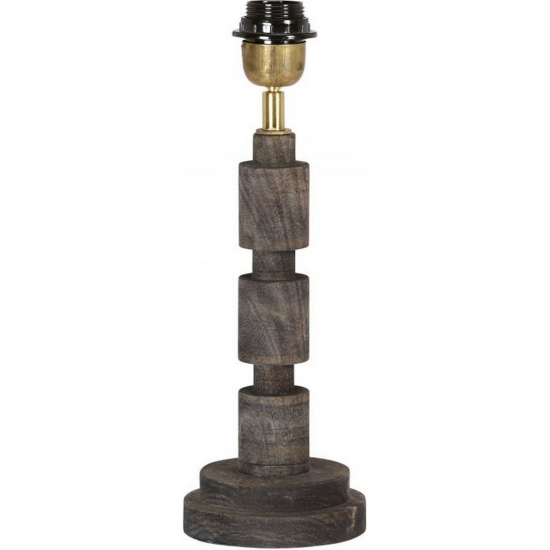 PRHome William Lampfot Grå 27cm