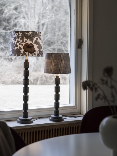 PRHome William Lampfot Grå 27cm - Bild 3