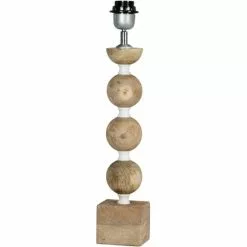 PRHome Derby Lampfot Vit 38cm