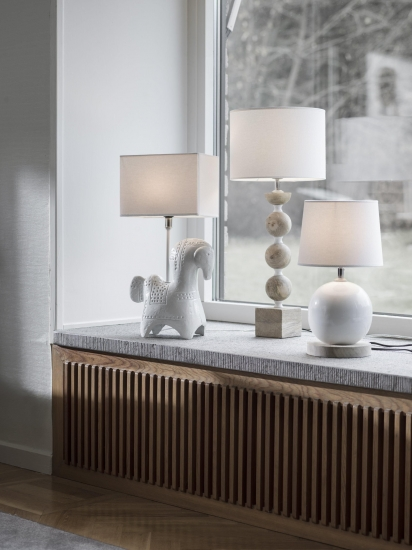 PRHome Derby Lampfot Vit 38cm - Bild 2