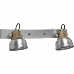 PRHome Rutland Dubbel Vägg Pale Silver 40cm