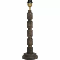 PRHome William Lampfot Grå 43cm