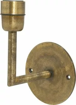 PRHome Base Vägglampa Beaten Gold 13cm