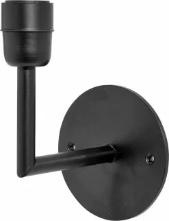 PRHome Base Vägglampa Matt Black 13cm