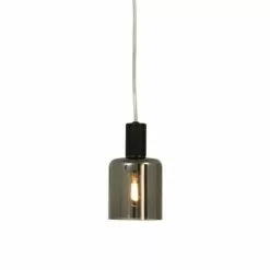 Aneta Lighting CYLINDER Fönsterlampa, Svart/rök