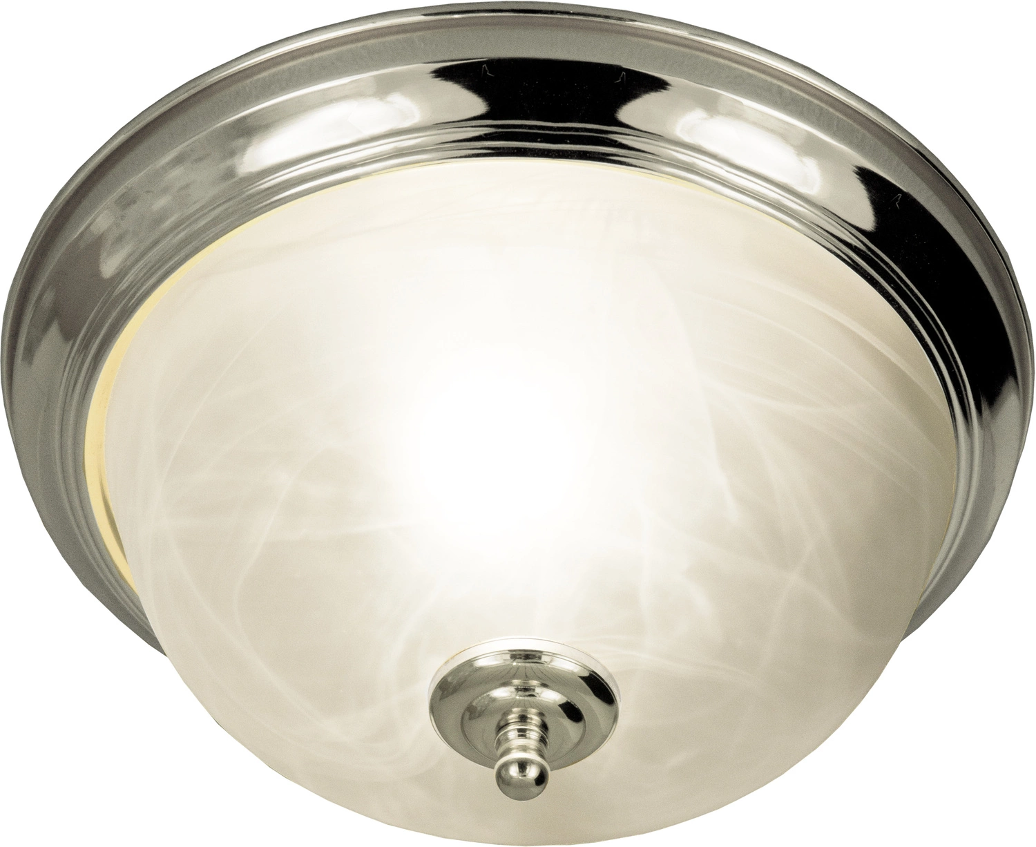 Aneta Lighting NAPOLI Plafond Bad, Krom/vit
