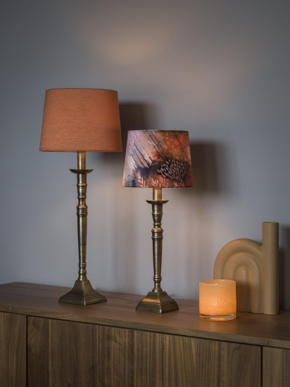 PRHome Salong Lampfot Antikmässing 53cm - Bild 2