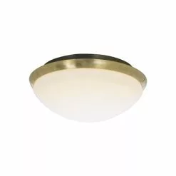 Aneta Lighting SIRACUSA Plafond Bad, Matt Mässing