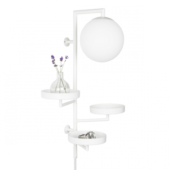 Globen Lighting Vägg Astoria Vit