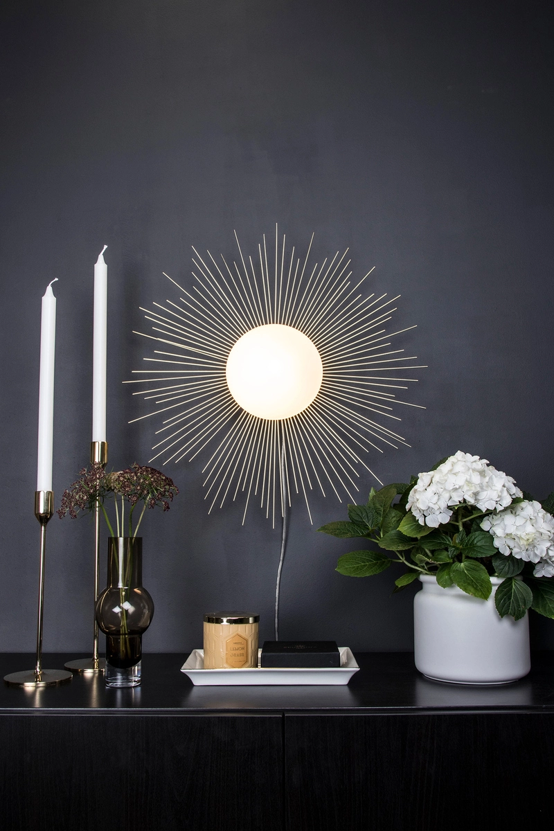 Globen Lighting Vägg / Plafond Soleil Borstad Mässing - Bild 3