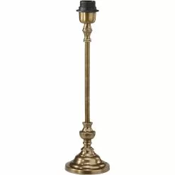 PRHome Andrea Lampfot Antikmässing 43cm