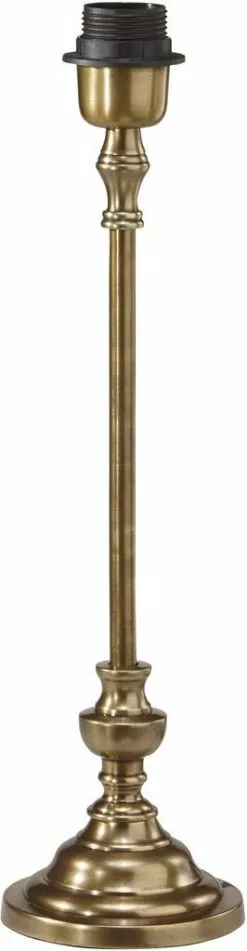 PRHome Andrea Lampfot Antikmässing 58cm