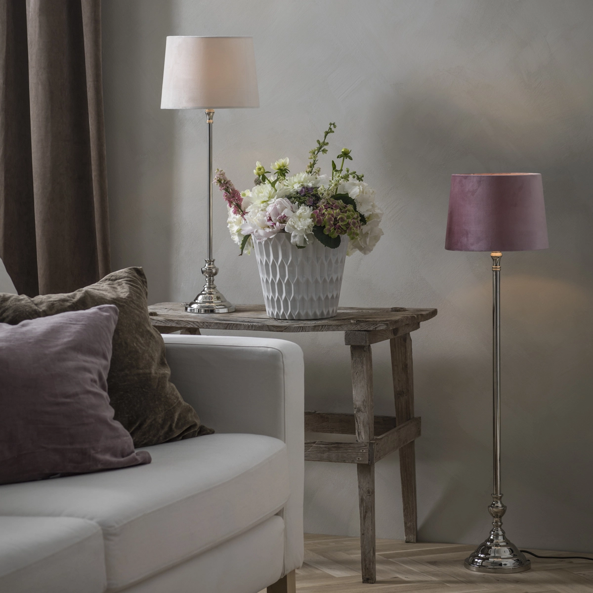 PRHome Andrea Lampfot Krom 58cm - Bild 2