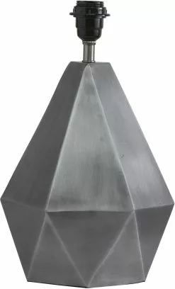 PRHome Trinity Lampfot Matt Silver 39cm