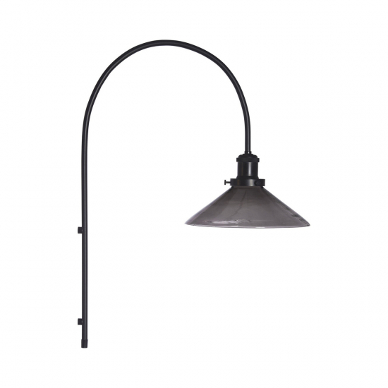 PRHome August Vägglampa Svart 25cm