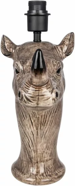 Globen Lighting Bordfot Rhino Grå