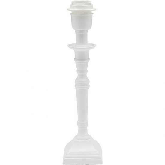 PRHome Salong Lampfot Vit 33cm