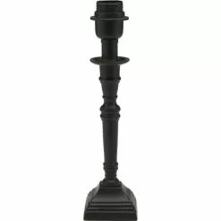 PRHome Salong Lampfot Matt Svart 33cm