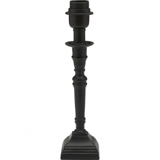 PRHome Salong Lampfot Matt Svart 33cm
