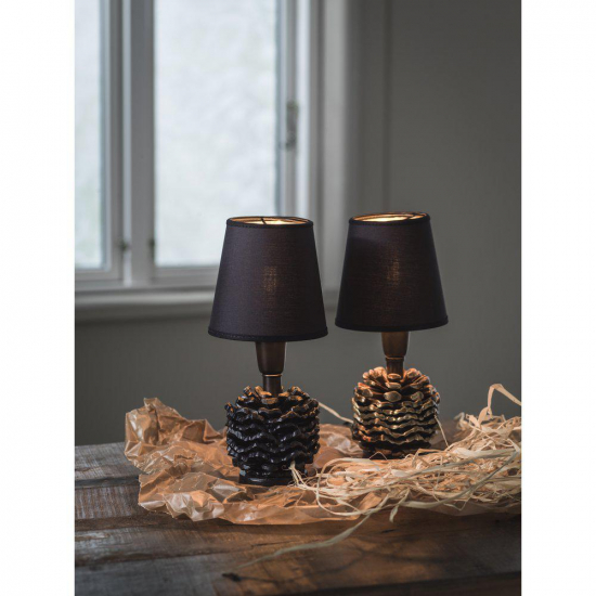 PRHome Kotten Lampfot Svart 19cm - Bild 2