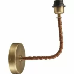 PRHome Nora Vägglampa Antikmässing 30cm