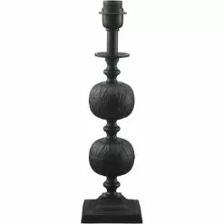 PRHome Flory Lampfot Svart 45cm