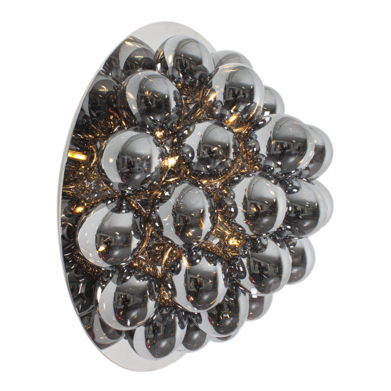 By Rydens Gross Vägglampa Ø60cm Rökgrå - Bild 4