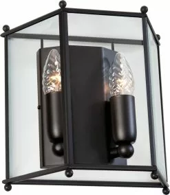 Konsthantverk VÄGGL GLIMMINGE SVART