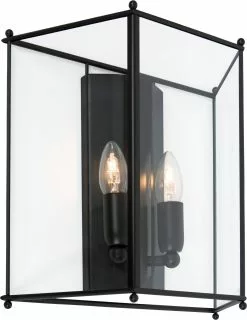 Konsthantverk VÄGGL GLIMMINGE SVART