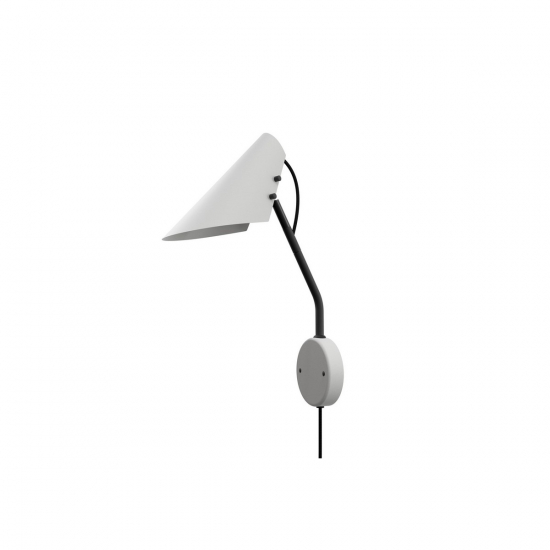 Belid Vincent Vägglampa Svartstruktur/vitstruktur E27