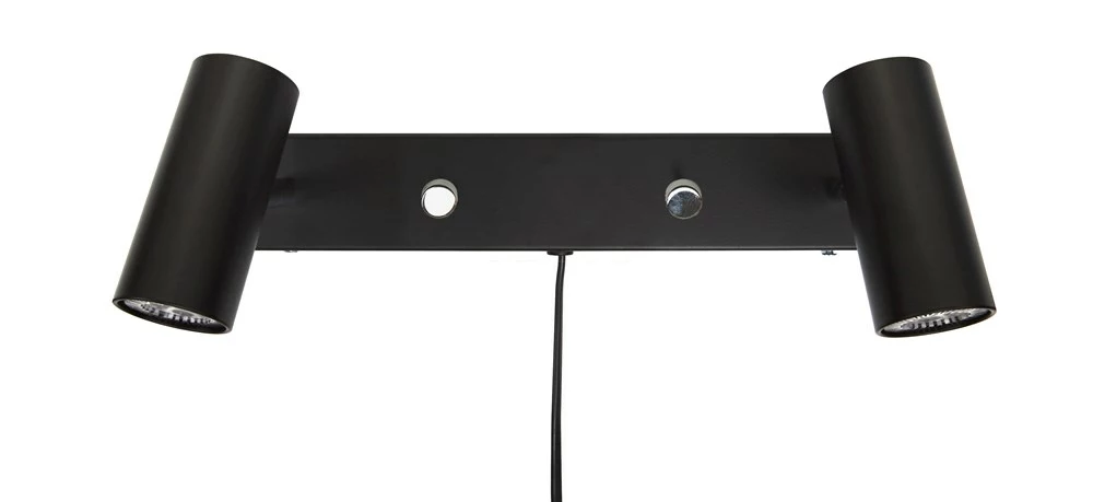 Belid Cato Vägglampa Mattsvart Dubbel GU4/MR11