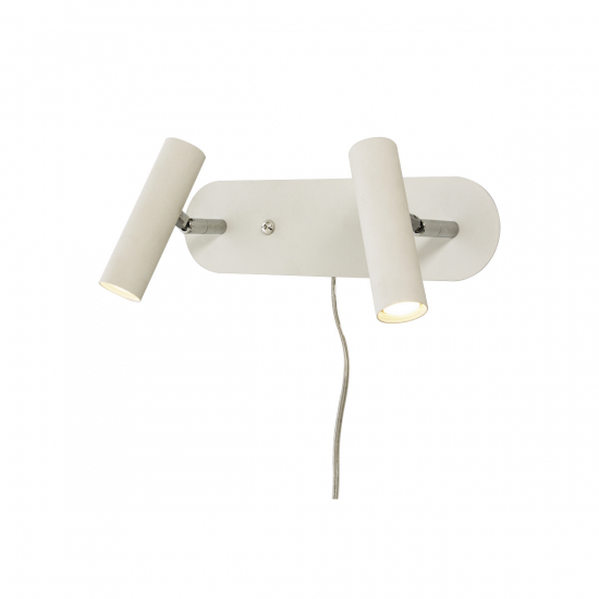 Aneta Lighting ARTIC Vägglampa Dubbel, Vit