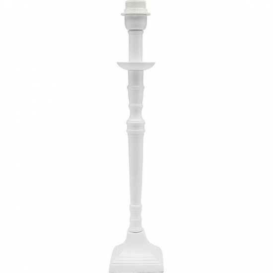 PRHome Salong Lampfot Vit 42cm