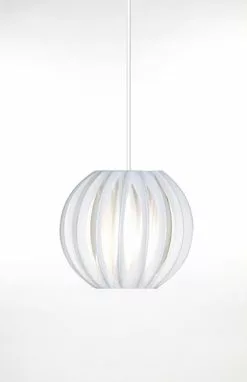 Globen Lighting Pendel Mini Plastband Vit