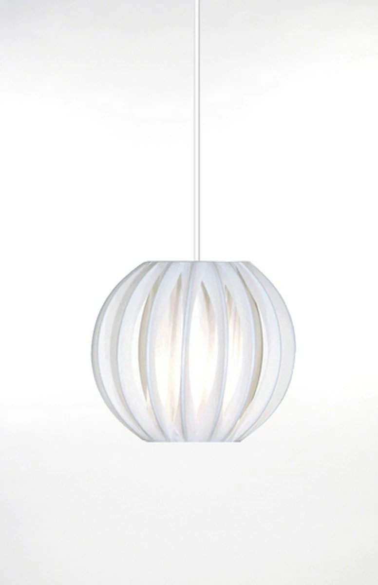 Globen Lighting Pendel Mini Plastband Vit