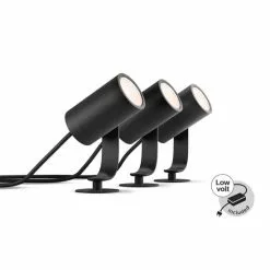 Philips Hue Lily Spike Anthracite 3x8W SELV Base Kit