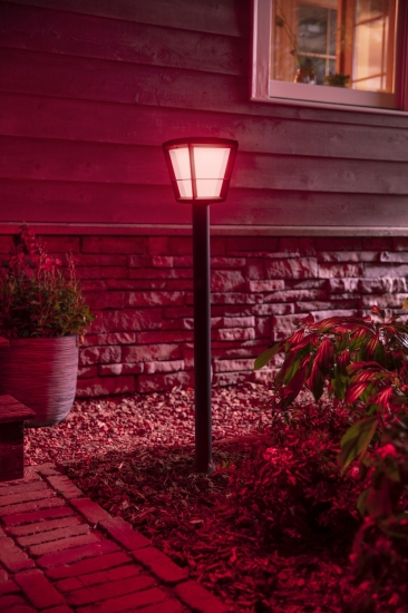 Philips Hue Econic Hue WACA EU Post Black 1xNW 230V - Bild 2