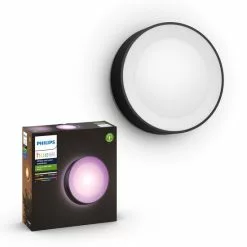 Philips Hue Daylo Hue WACA Wall Lantern Black 1x15W