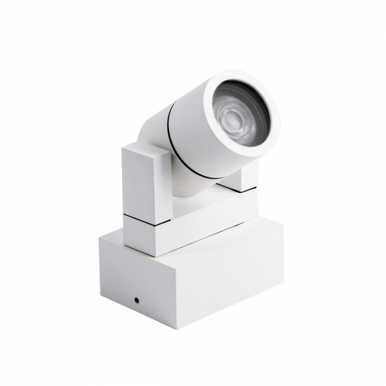 Baca Lighting Väggspot BOK.07 Vit, IP54