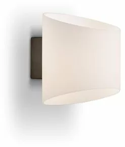 Herstal Evoke Vägglampa Oval Antracit E14