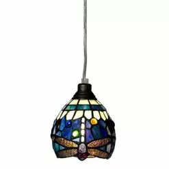 Nostalgia Trollslända Safirblå Pendel